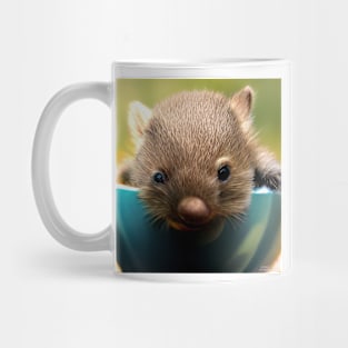 Wombat in a tea cup Mug